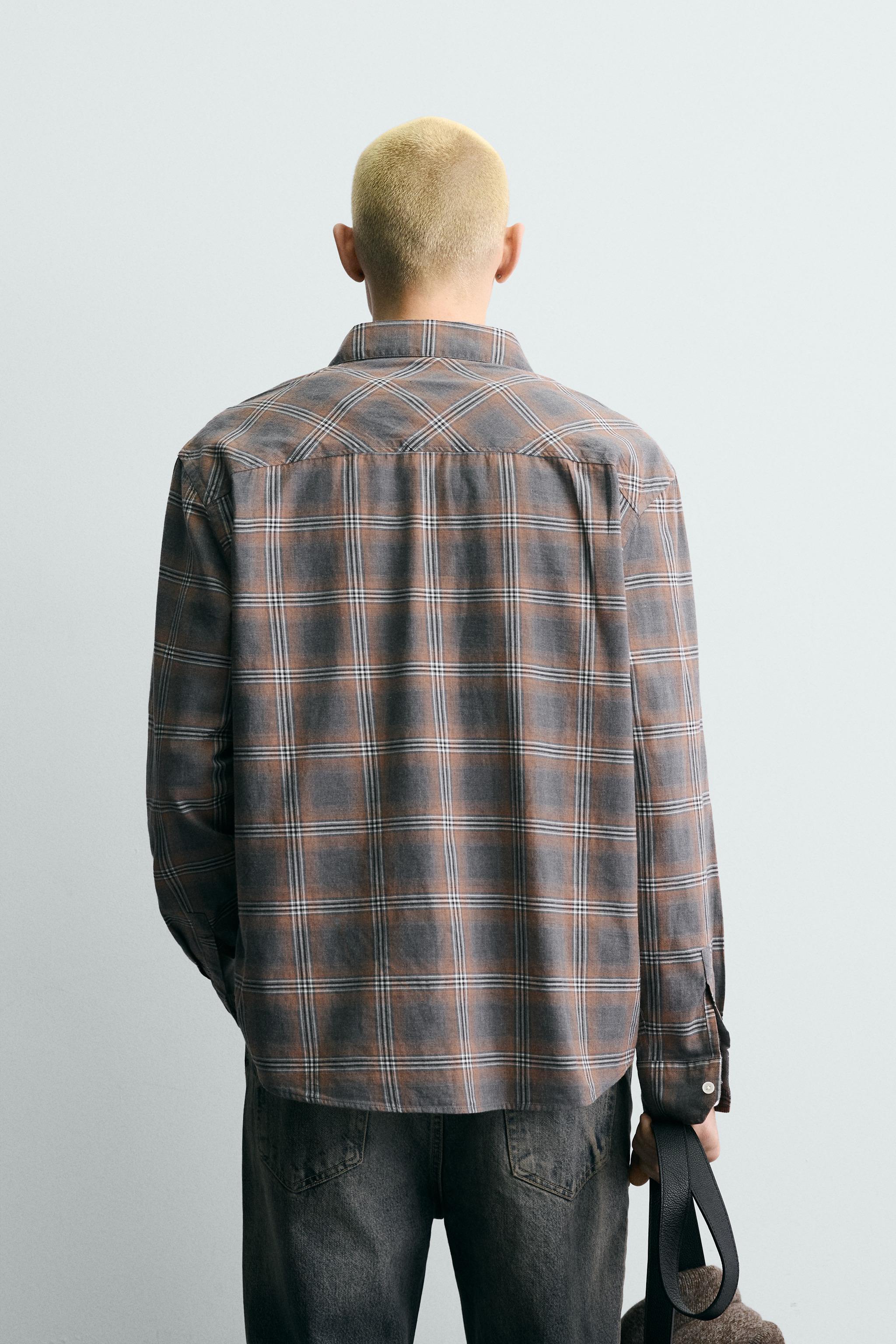 CHEMISE RELAXED FIT À CARREAUX